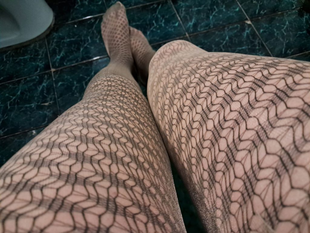 Legs in tights